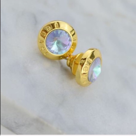 henri bendel Jewelry - Henri Bendel Purple Blue Earrings
